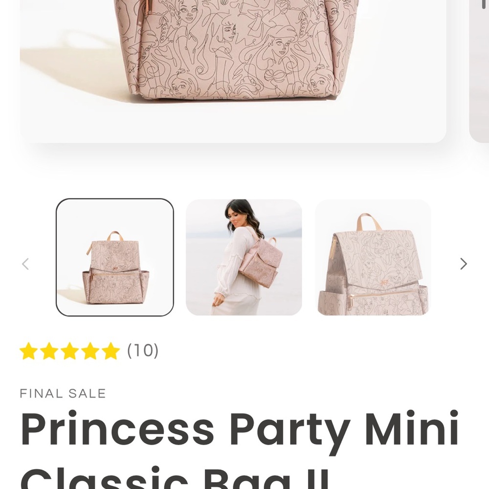 Freshly Picked Disney Princess Diaper bag mini classic - Picture 4 of 4